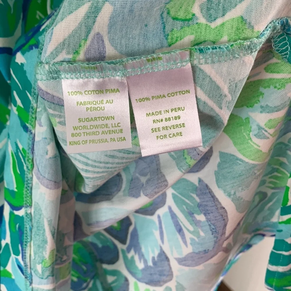 Lilly Pulitzer Multi-Colored Scoop Neck Dress - Picture 4 of 5
